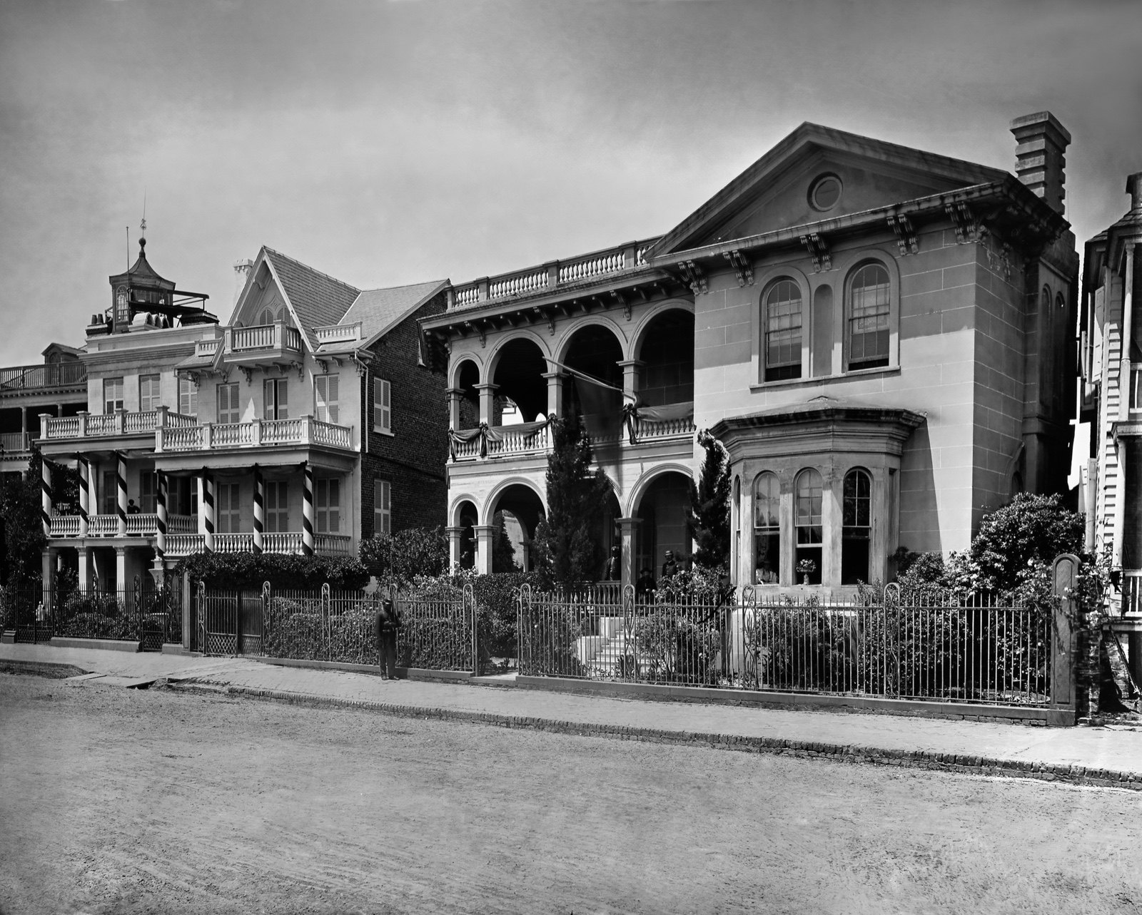 A Treeless Ashe House, original black and white