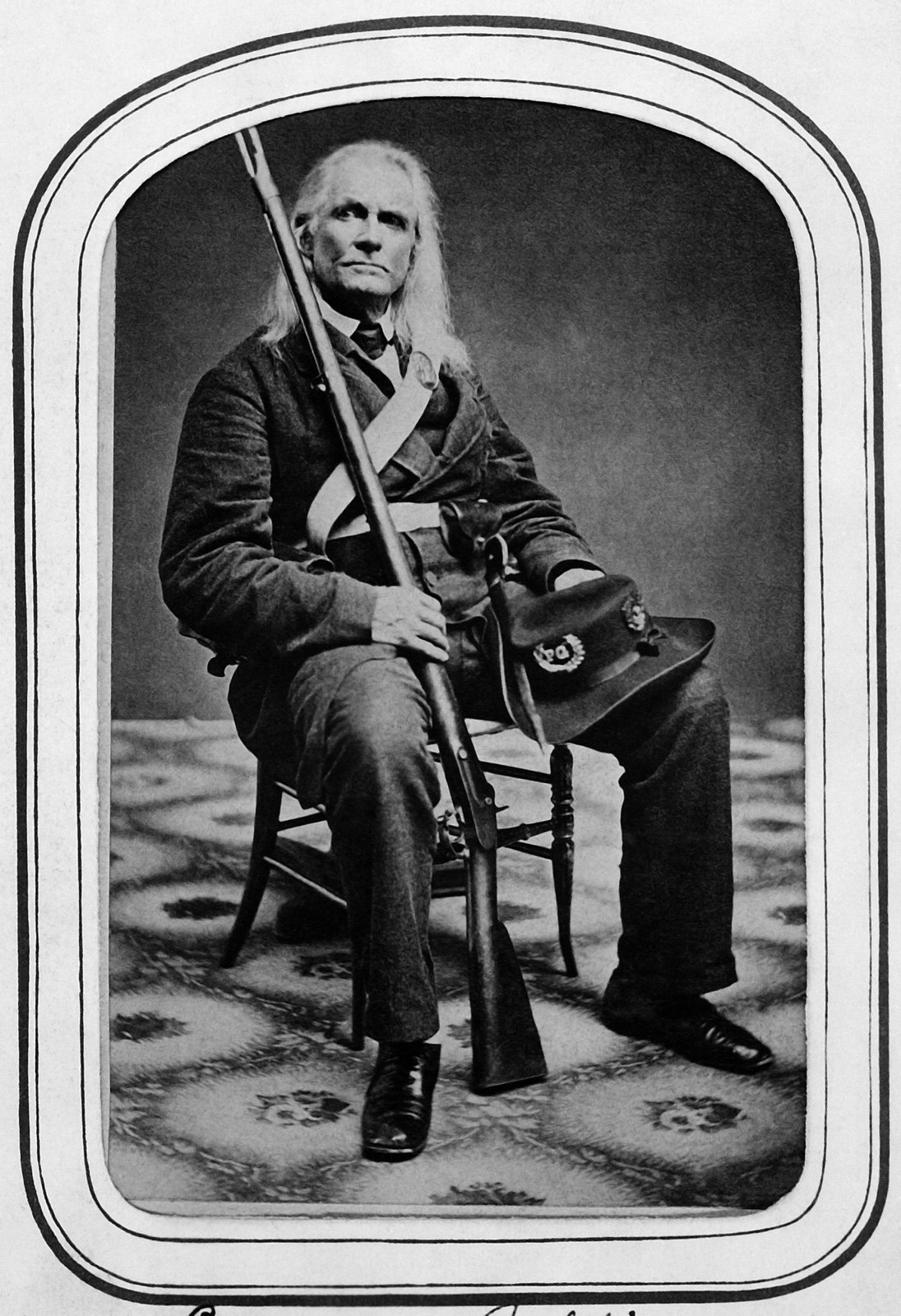 Edmund Ruffin, original black and white