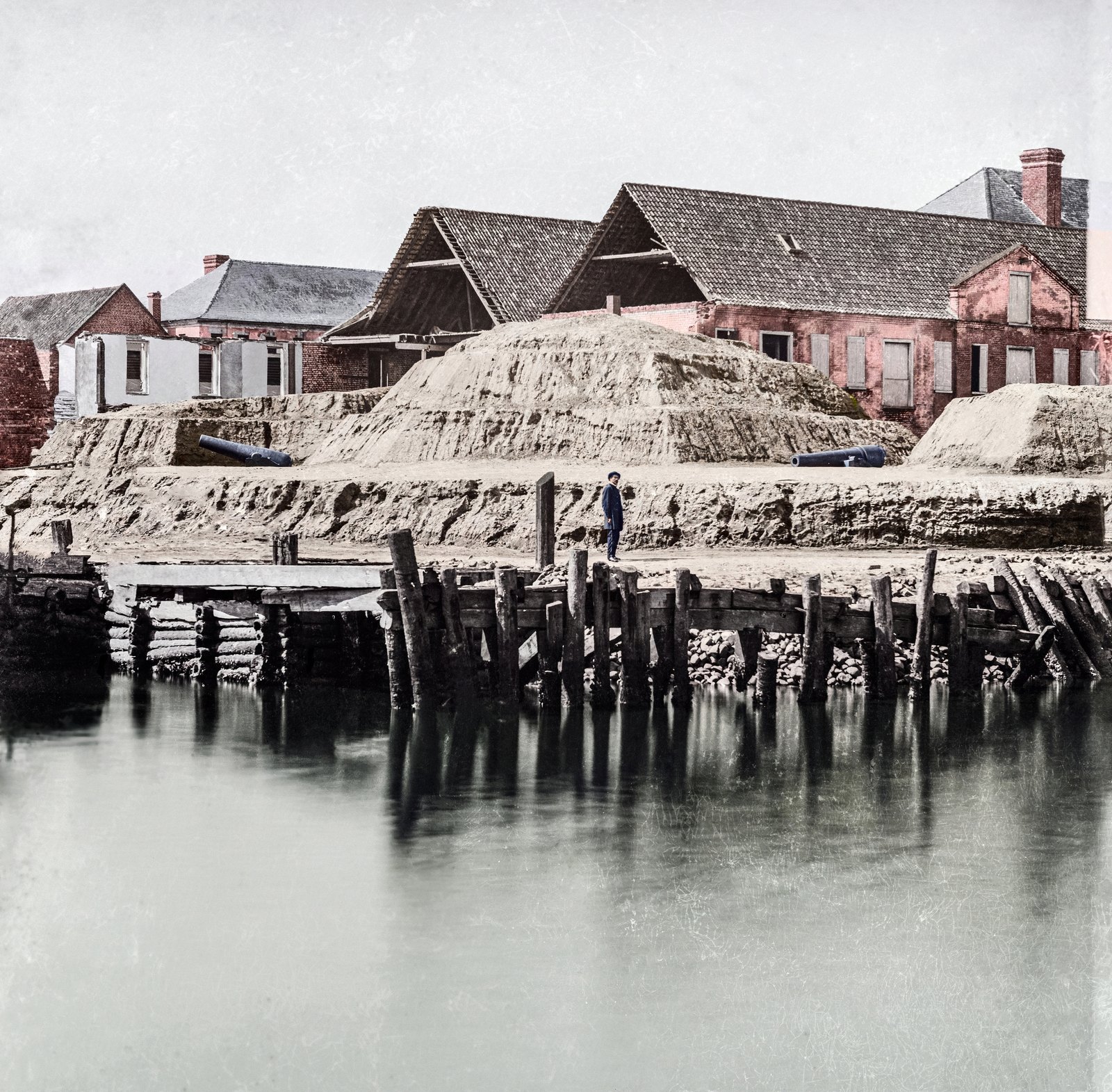 Battery at Vanderhorst's Wharf