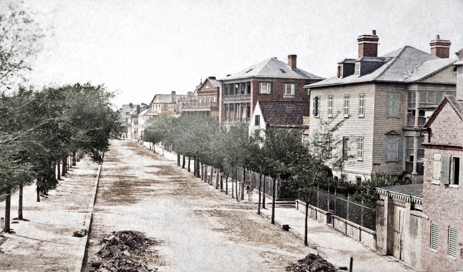 Looking West Along Bay Street